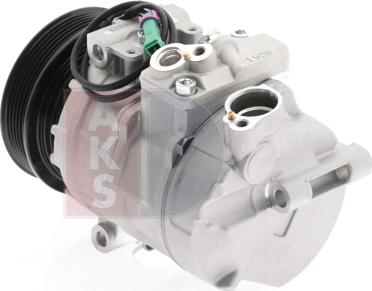 AKS Dasis 850917N - Компресор, кондиціонер autozip.com.ua