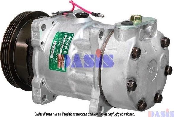AKS Dasis 850491N - Компресор, кондиціонер autozip.com.ua