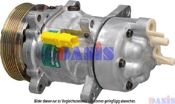 AKS Dasis 850417N - Компресор, кондиціонер autozip.com.ua