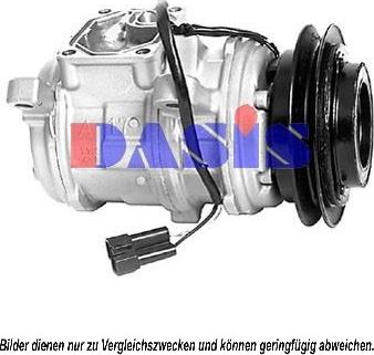 AKS Dasis 850438N - Компресор, кондиціонер autozip.com.ua