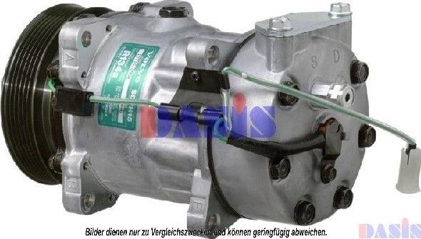 AKS Dasis 850591N - Компресор, кондиціонер autozip.com.ua