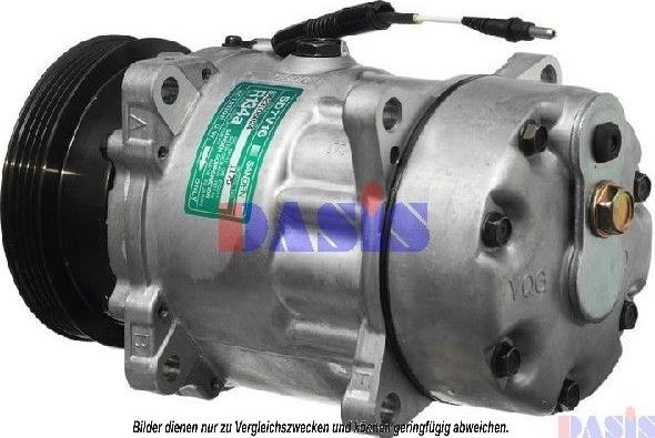 AKS Dasis 850503N - Компресор, кондиціонер autozip.com.ua