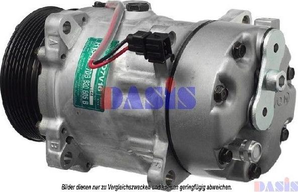 AKS Dasis 850507N - Компресор, кондиціонер autozip.com.ua