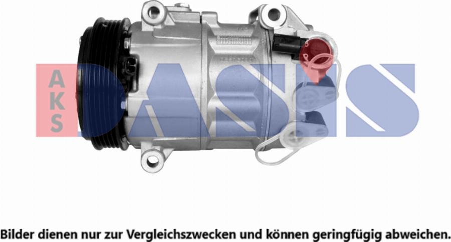 AKS Dasis 850684N - Компресор, кондиціонер autozip.com.ua