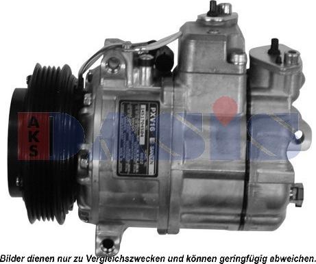 AKS Dasis 850676N - Компресор, кондиціонер autozip.com.ua