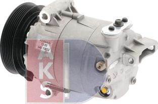 AKS Dasis 850058N - Компресор, кондиціонер autozip.com.ua