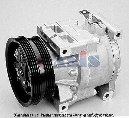 AKS Dasis 850007N - Компресор, кондиціонер autozip.com.ua