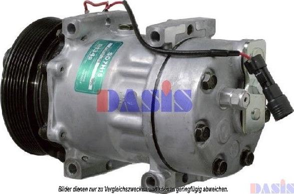 AKS Dasis 850852N - Компресор, кондиціонер autozip.com.ua