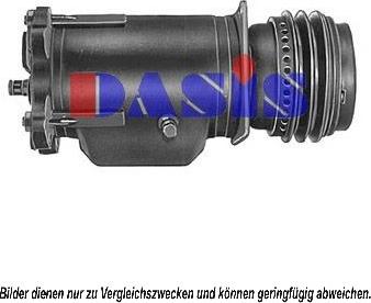 AKS Dasis 850800N - Компресор, кондиціонер autozip.com.ua