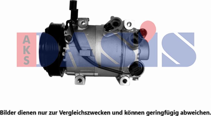 AKS Dasis 850733N - Компресор, кондиціонер autozip.com.ua