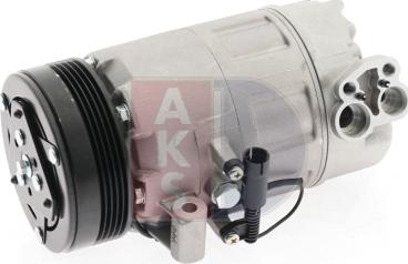 AKS Dasis 851911N - Компресор, кондиціонер autozip.com.ua
