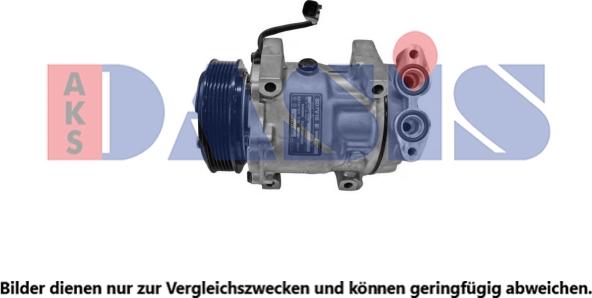 AKS Dasis 851430N - Компресор, кондиціонер autozip.com.ua