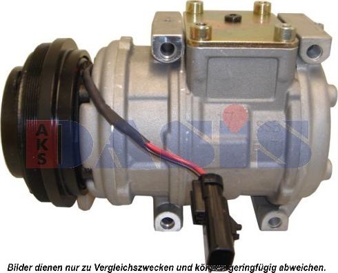 AKS Dasis 851424N - Компресор, кондиціонер autozip.com.ua