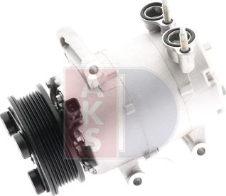 AKS Dasis 851541N - Компресор, кондиціонер autozip.com.ua