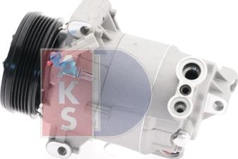 AKS Dasis 851571N - Компресор, кондиціонер autozip.com.ua