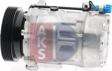 AKS Dasis 851600N - Компресор, кондиціонер autozip.com.ua