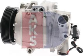 AKS Dasis 851070N - Компресор, кондиціонер autozip.com.ua