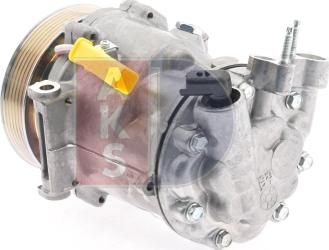 AKS Dasis 851870N - Компресор, кондиціонер autozip.com.ua