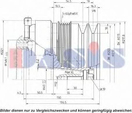 AKS Dasis 851241N - Компресор, кондиціонер autozip.com.ua