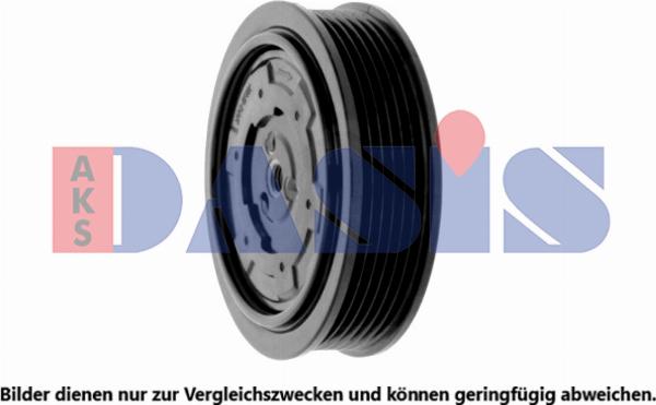 AKS Dasis 851273N - Електромагнітне зчеплення, компресор autozip.com.ua