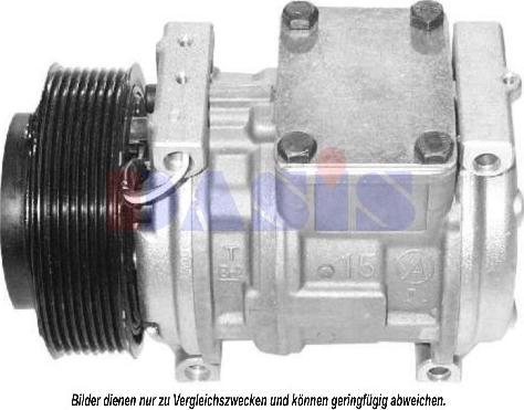 AKS Dasis 851739N - Компресор, кондиціонер autozip.com.ua