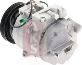 AKS Dasis 858060N - Компресор, кондиціонер autozip.com.ua