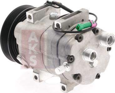 AKS Dasis 858320N - Компресор, кондиціонер autozip.com.ua