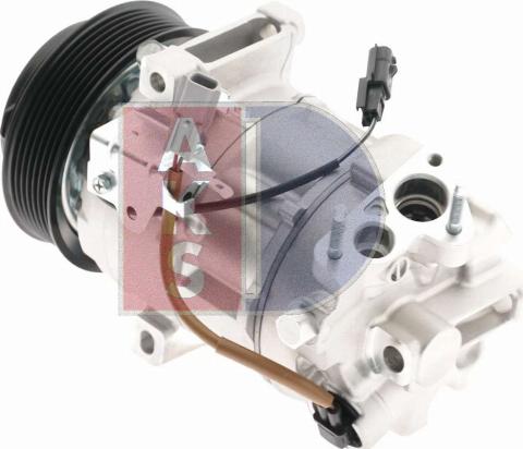 AKS Dasis 853067N - Компресор, кондиціонер autozip.com.ua