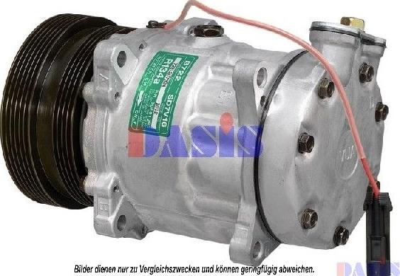 AKS Dasis 853750N - Компресор, кондиціонер autozip.com.ua