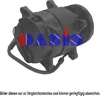 AKS Dasis 853700N - Компресор, кондиціонер autozip.com.ua