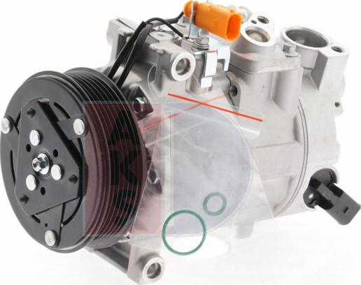 AKS Dasis 852957N - Компресор, кондиціонер autozip.com.ua