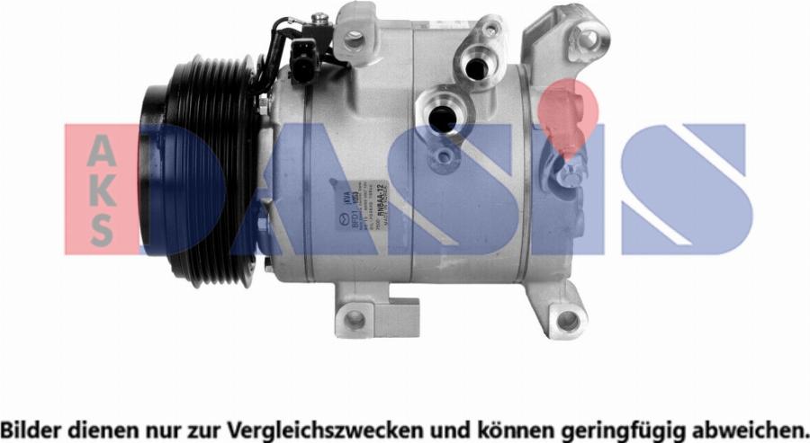 AKS Dasis 852936N - Компресор, кондиціонер autozip.com.ua