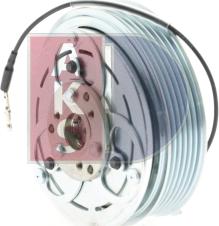 AKS Dasis 852972N - Електромагнітне зчеплення, компресор autozip.com.ua