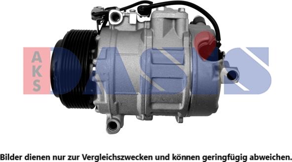 AKS Dasis 852545N - Компресор, кондиціонер autozip.com.ua