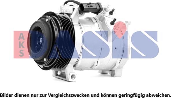 AKS Dasis 852658N - Компресор, кондиціонер autozip.com.ua