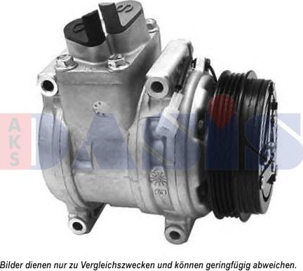 AKS Dasis 852661N - Компресор, кондиціонер autozip.com.ua