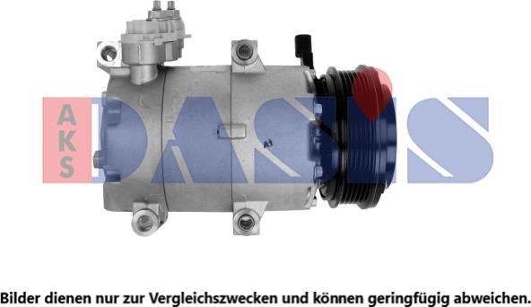 AKS Dasis 852011N - Компресор, кондиціонер autozip.com.ua