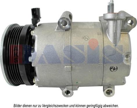 AKS Dasis 852747N - Компресор, кондиціонер autozip.com.ua