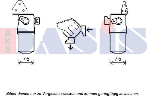 AKS Dasis 800611N - Осушувач, кондиціонер autozip.com.ua