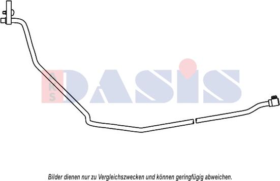 AKS Dasis 885805N - Трубопровід високого / низького тиску, кондиціонер autozip.com.ua