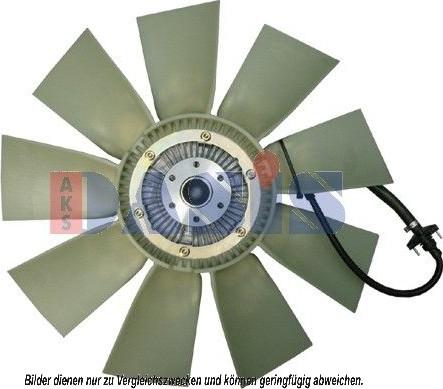 AKS Dasis 398002N - Вентилятор, охолодження двигуна autozip.com.ua