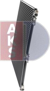AKS Dasis 392001N - Конденсатор, кондиціонер autozip.com.ua