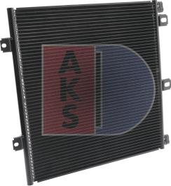 AKS Dasis 392001N - Конденсатор, кондиціонер autozip.com.ua