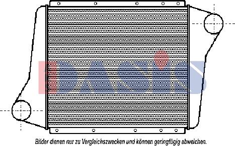 AKS Dasis 397020N - Интеркулер autozip.com.ua