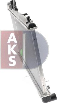 AKS Dasis 350019N - Радіатор, охолодження двигуна autozip.com.ua