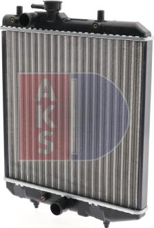 AKS Dasis 360170N - Радіатор, охолодження двигуна autozip.com.ua