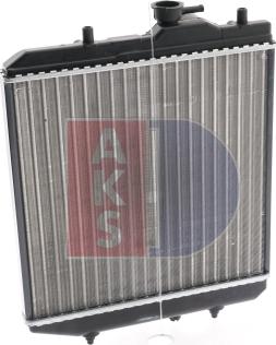 AKS Dasis 360170N - Радіатор, охолодження двигуна autozip.com.ua