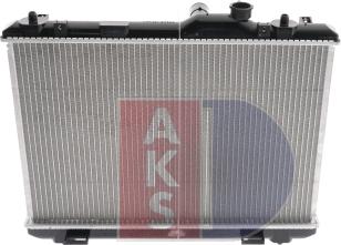 AKS Dasis 320039N - Радіатор, охолодження двигуна autozip.com.ua