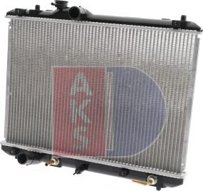 AKS Dasis 320039N - Радіатор, охолодження двигуна autozip.com.ua