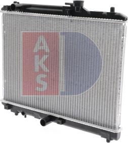 AKS Dasis 320380N - Радіатор, охолодження двигуна autozip.com.ua